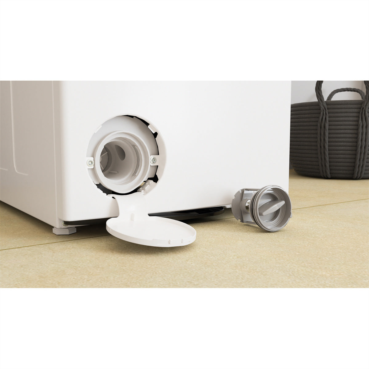 Bauknecht Toplader-Waschmaschine TDLR 612C CH N – 6 kg, 1200 U/min, Energieklasse C – weiss