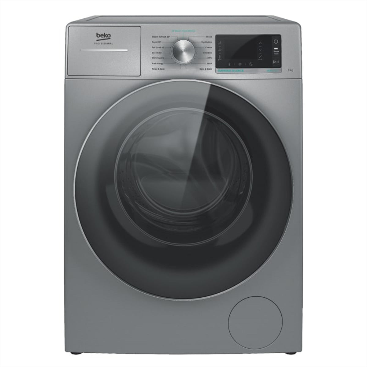 Bauknecht Waschmaschine AWH 912S/PRO BP – 9 kg, 1200 U/min, Energieklasse B – Anthrazit