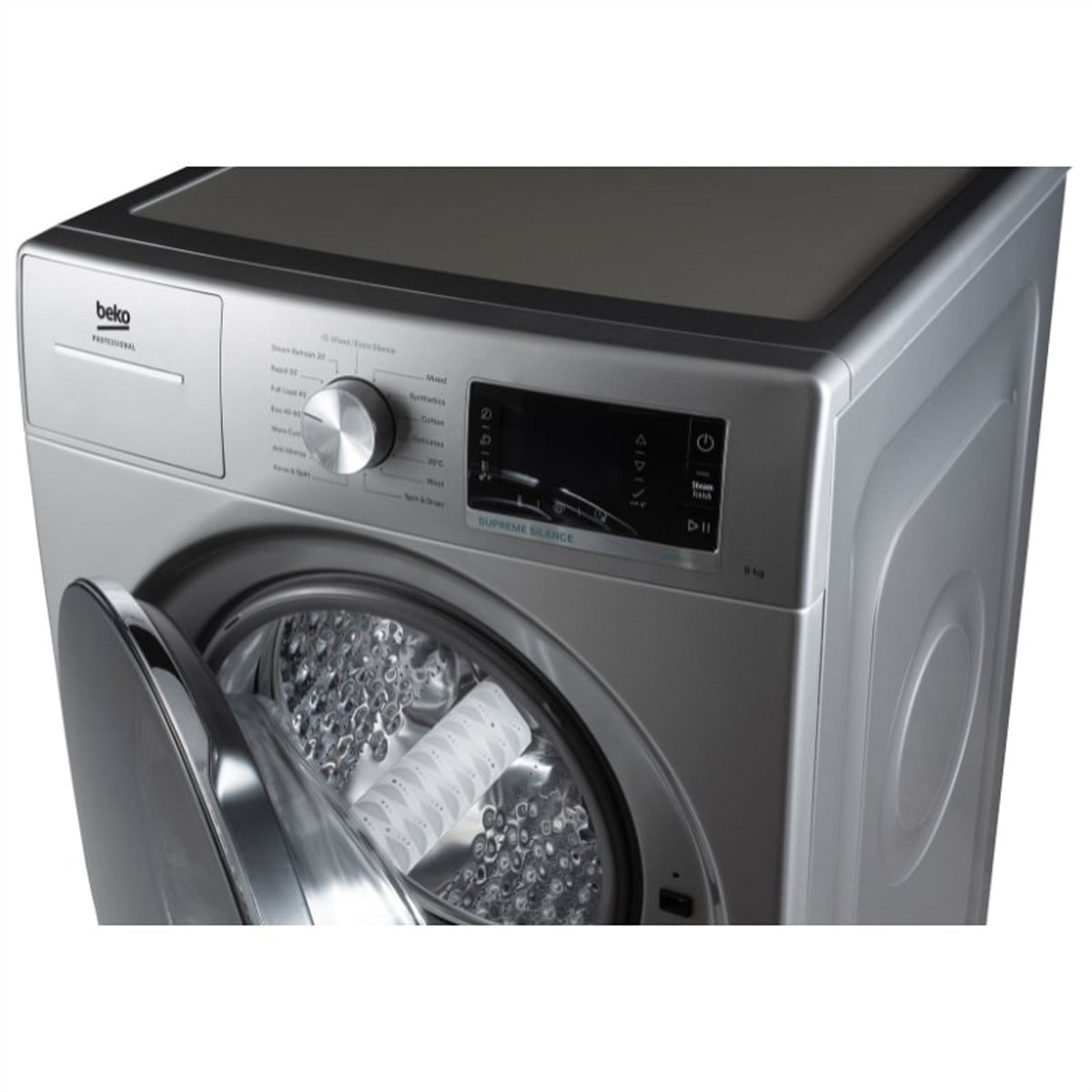 Bauknecht Waschmaschine AWH 912S/PRO BP – 9 kg, 1200 U/min, Energieklasse B – Anthrazit