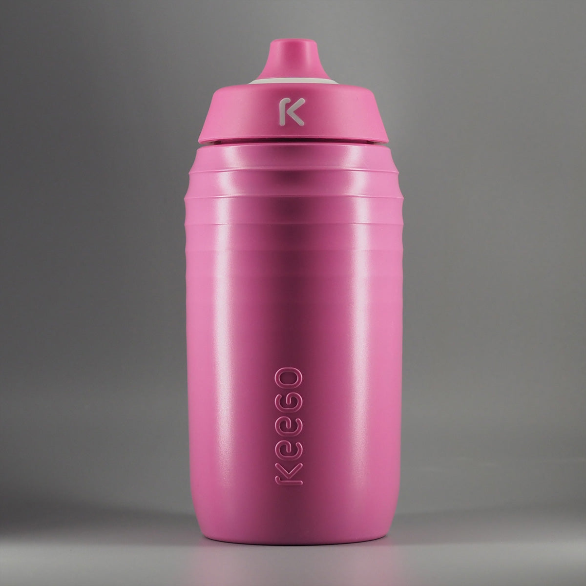 Keego Trinkflasche 500 ml – Polymer, Titan innen, Supernova Pink