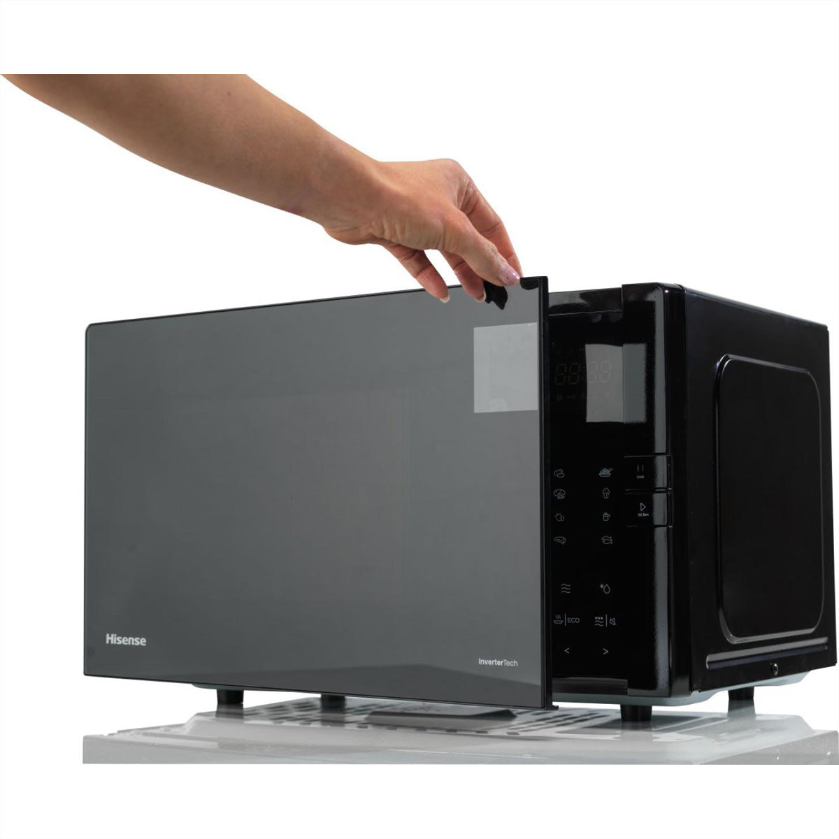Hisense Grill-Mikrowelle H25MOBS4HGI – 25 l, 900 W – schwarz