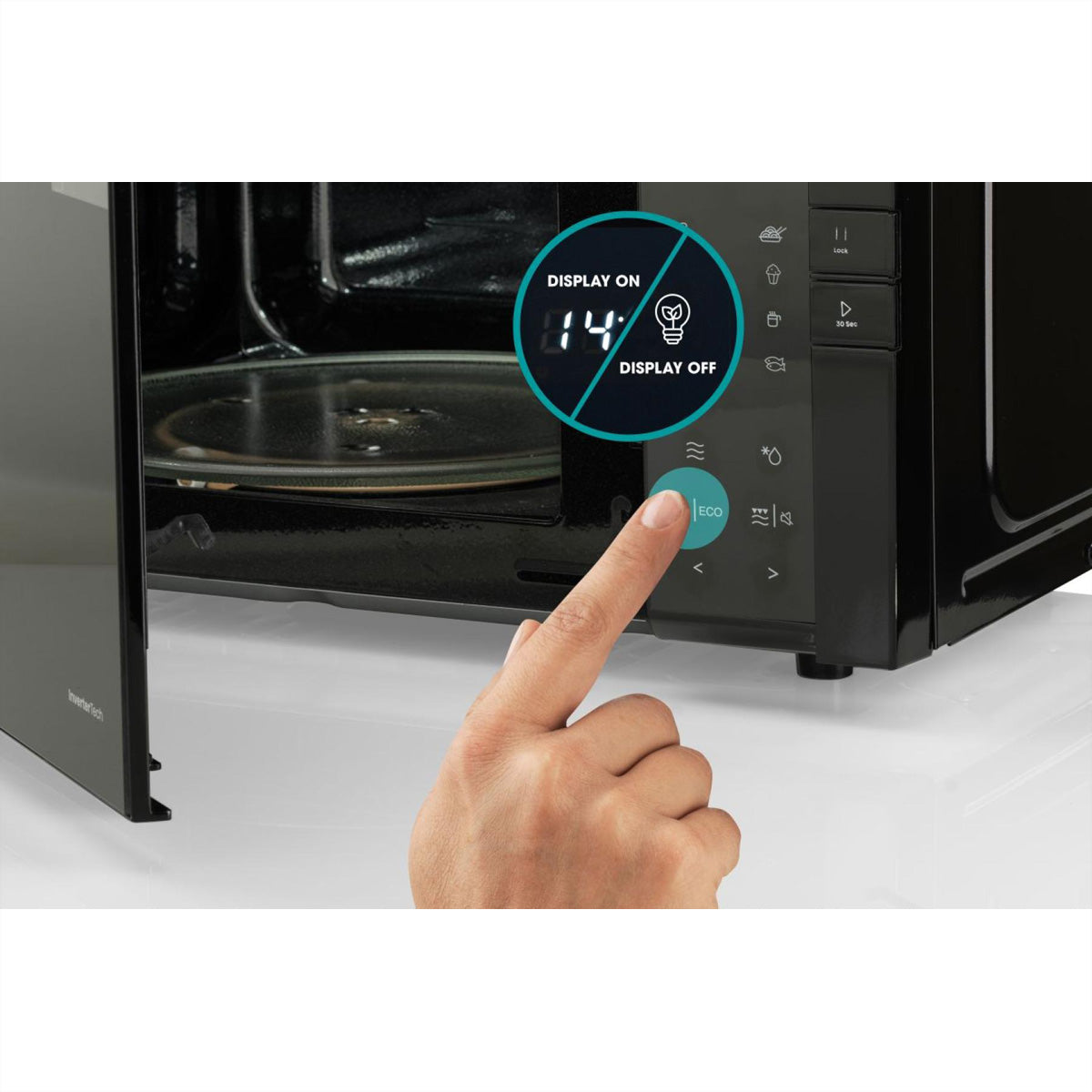 Hisense Grill-Mikrowelle H25MOBS4HGI – 25 l, 900 W – schwarz