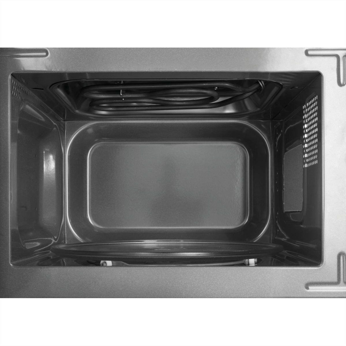 Hisense Kombi-Mikrowelle H20MOMS4HG – 20 l, Grill & Keramikboden, 700 W – Silber