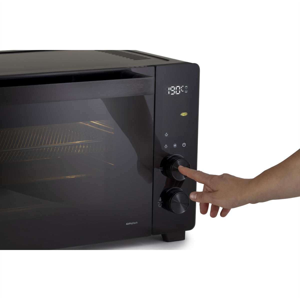 Hisense Mini Ofen HOM30AF – 30 l, 1800 W, Schwarz