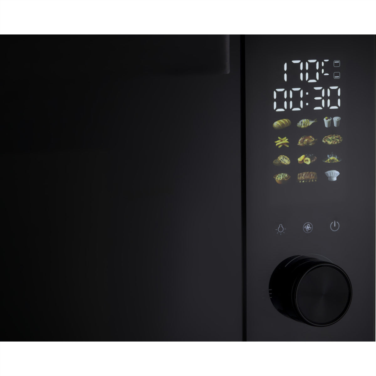 Hisense Mini Ofen HOM30AF – 30 l, 1800 W, Schwarz