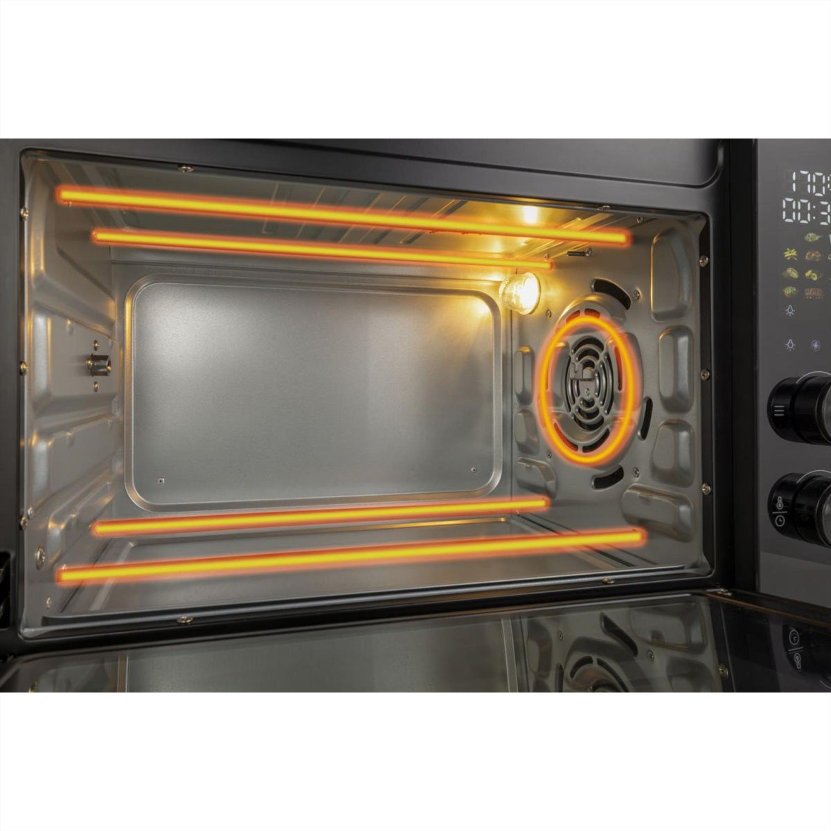 Hisense Mini Ofen HOM30AF – 30 l, 1800 W, Schwarz