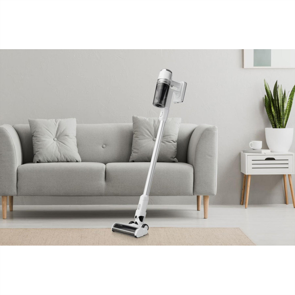 Hisense Kabelloser Staubsauger SHVC6134W, 2-in-1 – 35 Min., 30 AW, Behälter 0,5 l