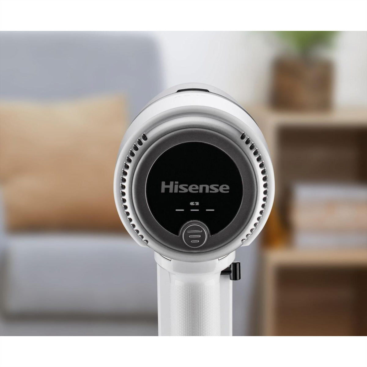 Hisense Kabelloser Staubsauger SHVC6134W, 2-in-1 – 35 Min., 30 AW, Behälter 0,5 l
