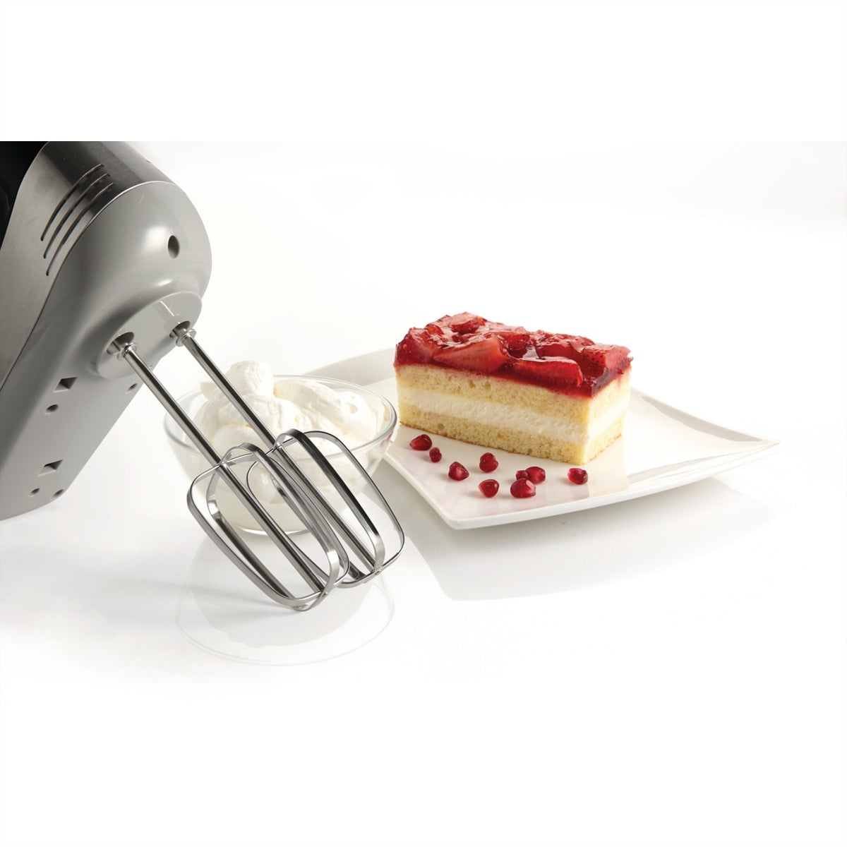 Gorenje Handmixer M500DCBK – 500 W, 5 Stufen, spülmaschinenfest – Schwarz