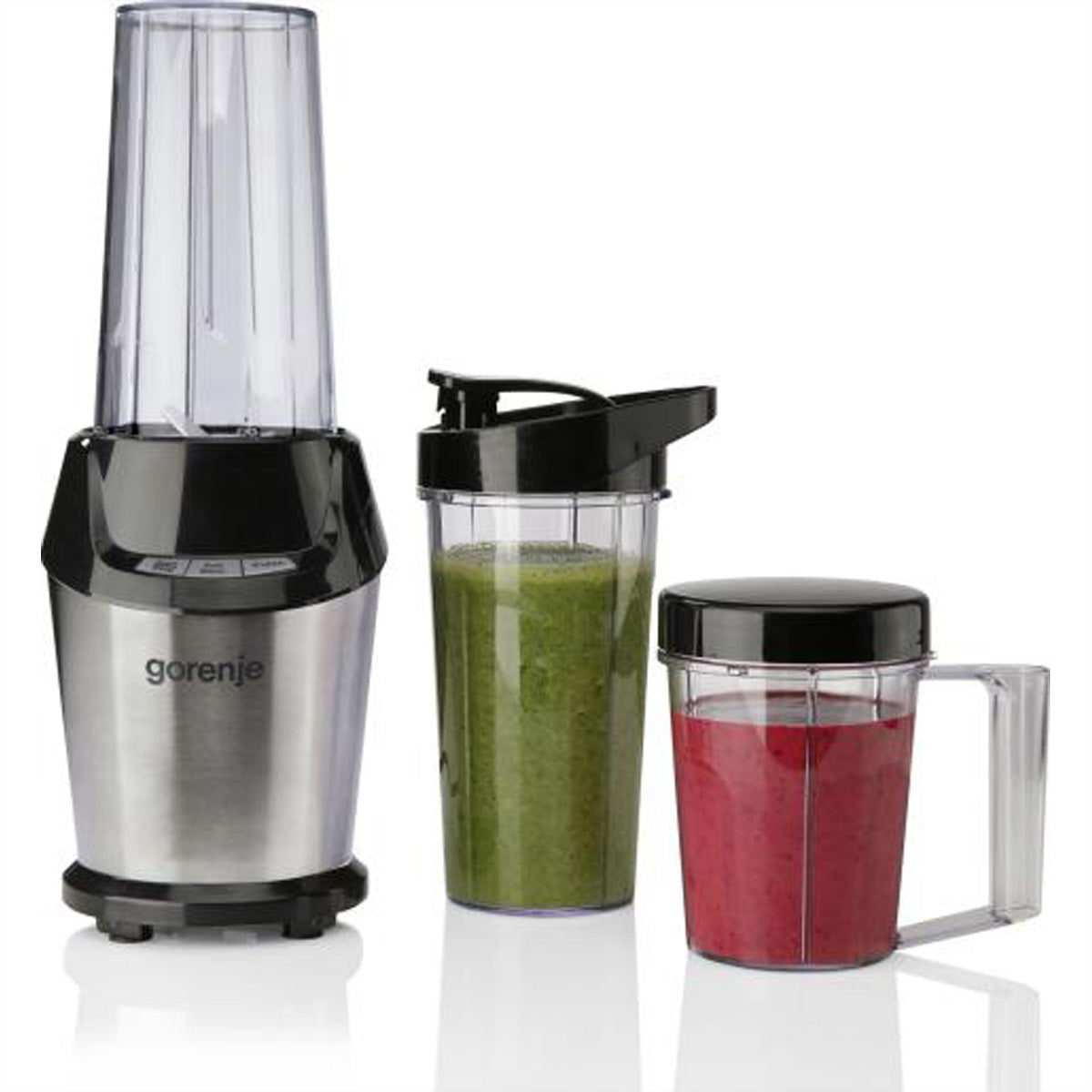 Gorenje Mixer BN1000BK – 0,75 l, 1000 W – schwarz/silber