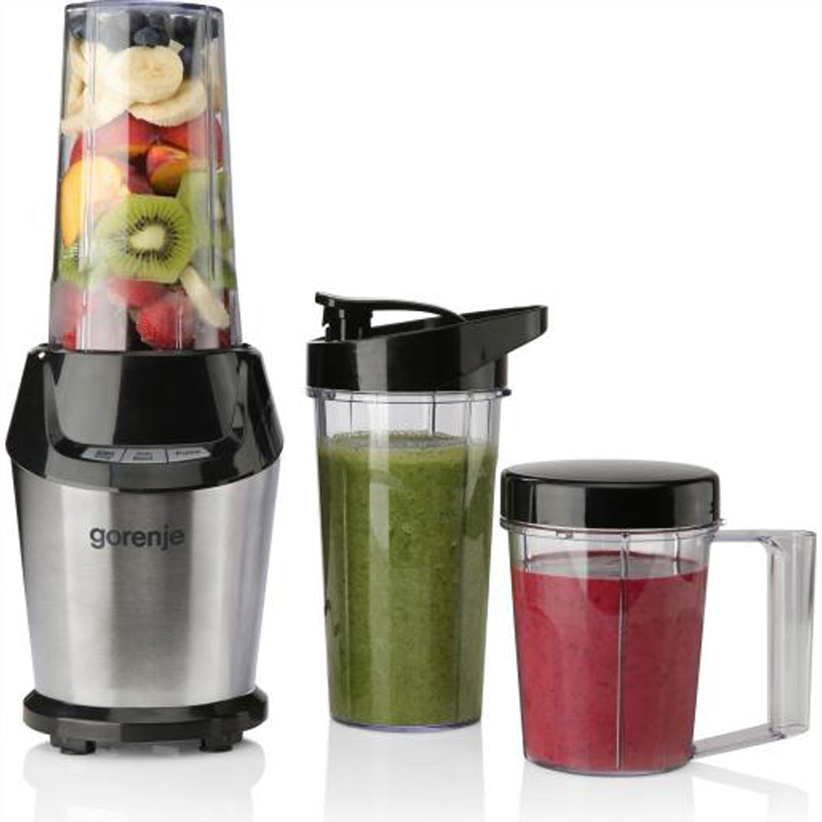 Gorenje Mixer BN1000BK – 0,75 l, 1000 W – schwarz/silber