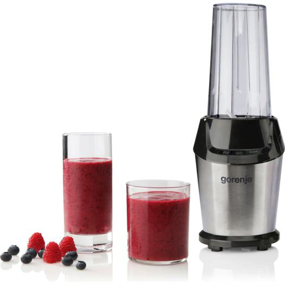 Gorenje Mixer BN1000BK – 0,75 l, 1000 W – schwarz/silber