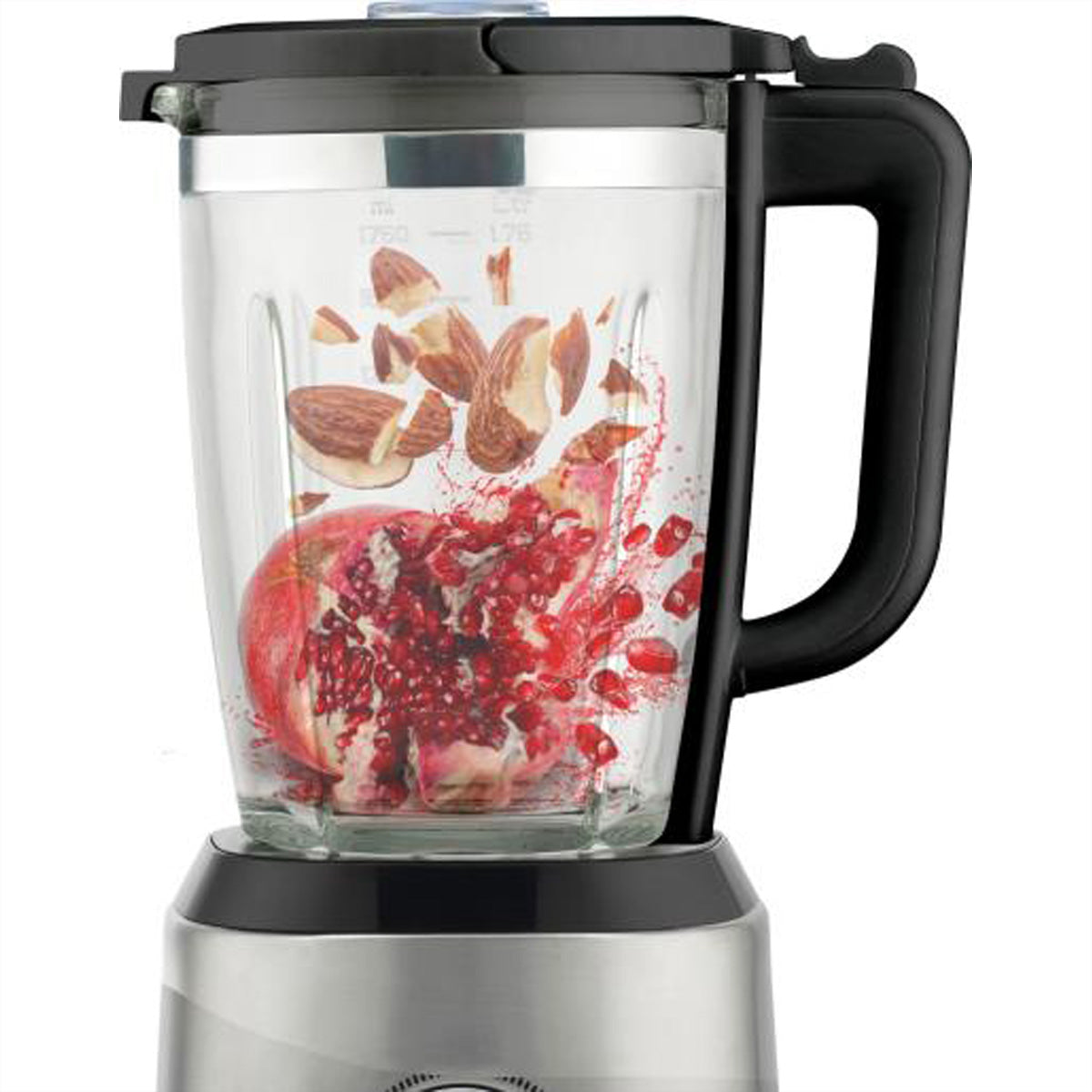 Gorenje Standmixer B1400BE – 1,75 l, 1400 W, spülmaschinenfest – schwarz/edelstahl