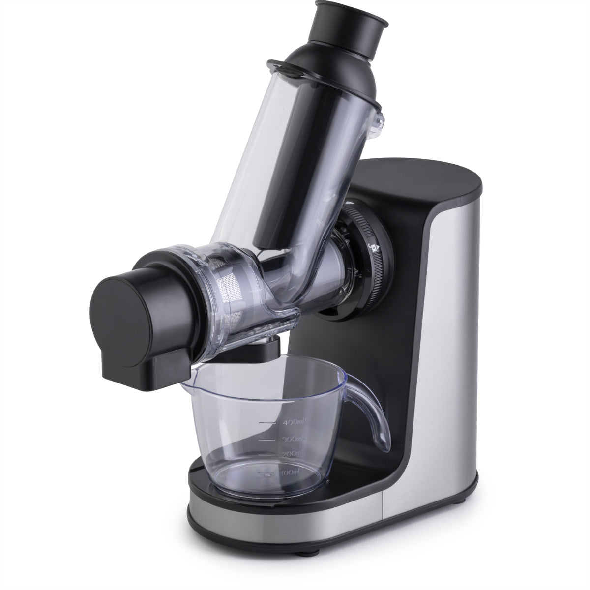 Gorenje Entsafter JC200BE – 400 ml, 200 W – schwarz/silber
