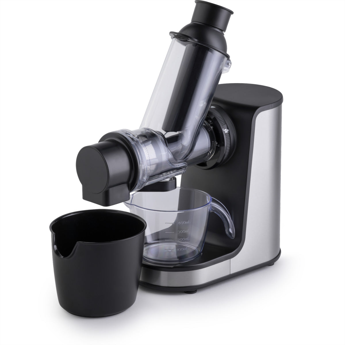 Gorenje Entsafter JC200BE – 400 ml, 200 W – schwarz/silber
