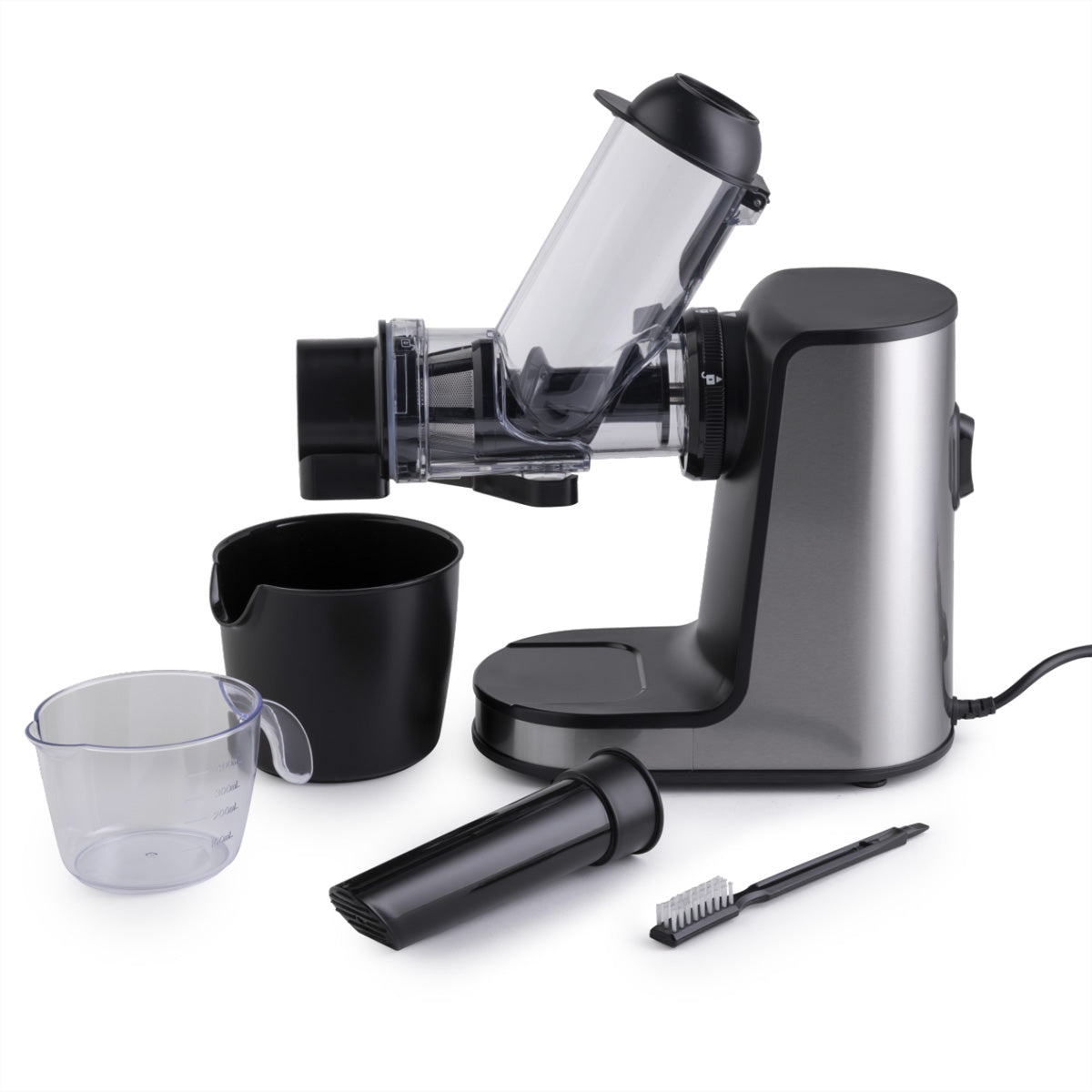 Gorenje Entsafter JC200BE – 400 ml, 200 W – schwarz/silber