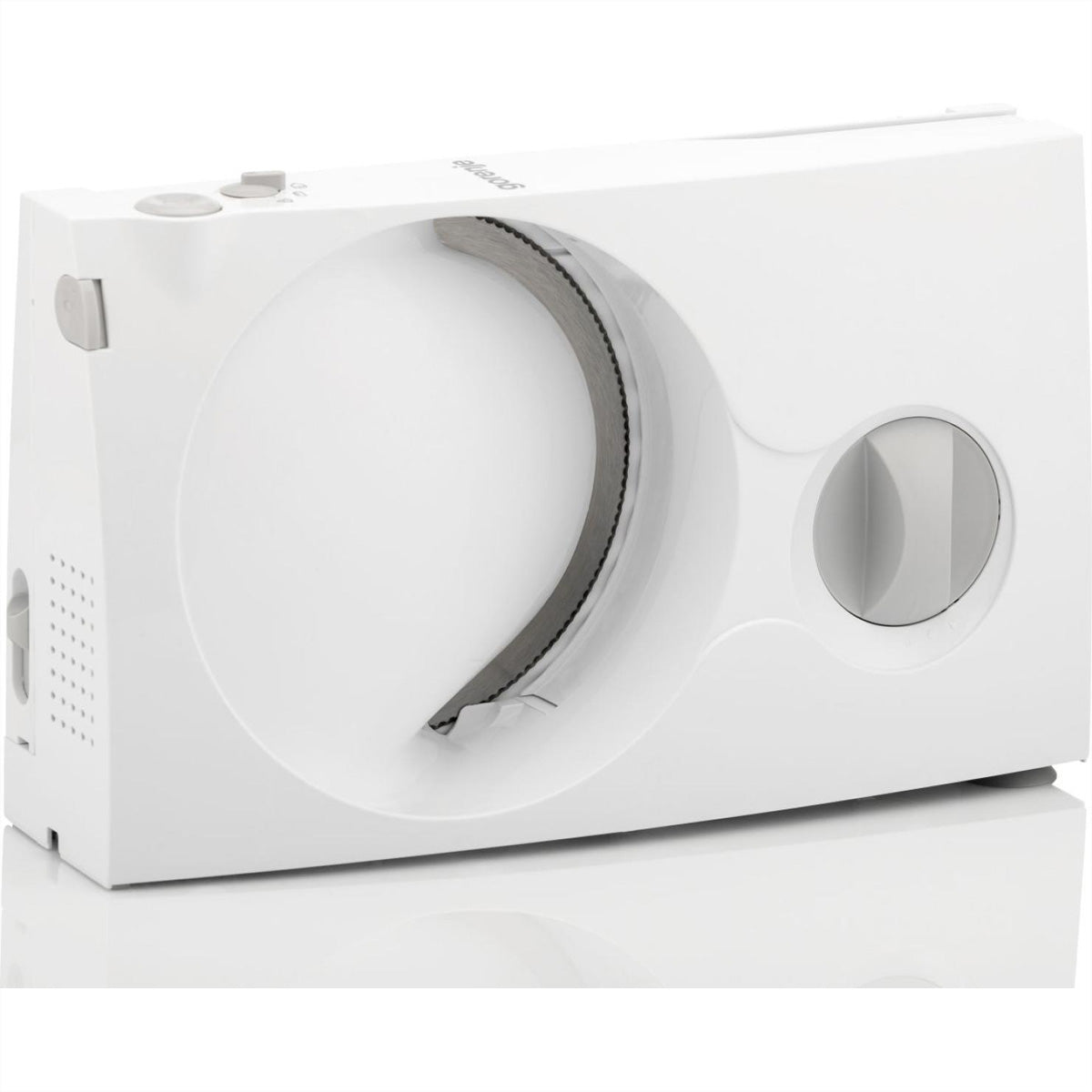 Gorenje Allesschneider R402W – Ø 17 cm, 100 W – weiss/edelstahl