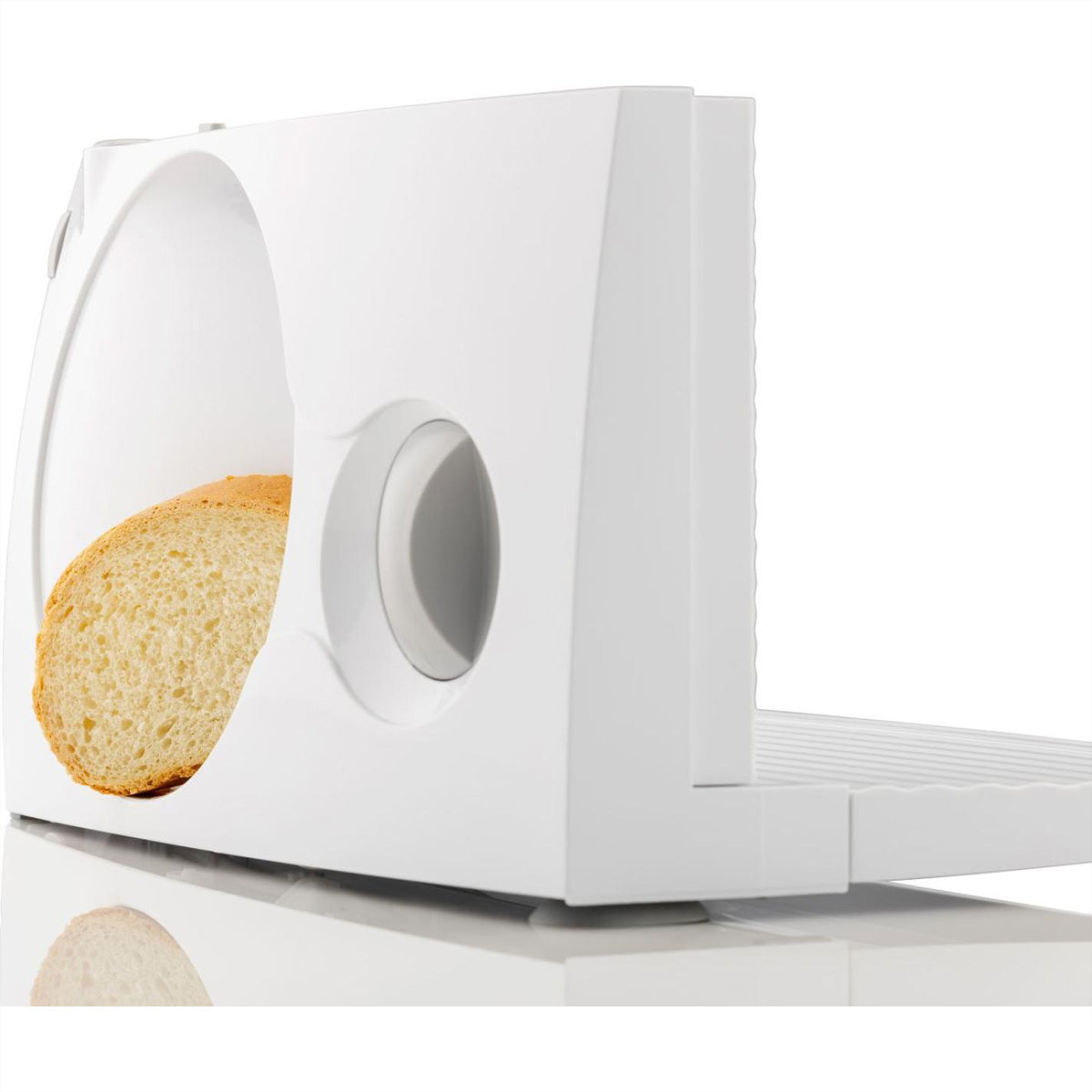 Gorenje Allesschneider R402W – Ø 17 cm, 100 W – weiss/edelstahl