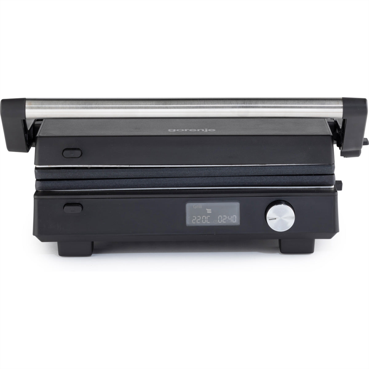 Gorenje Kontaktgrill GCG2000SD – 2000 W, spülmaschinenfest – schwarz