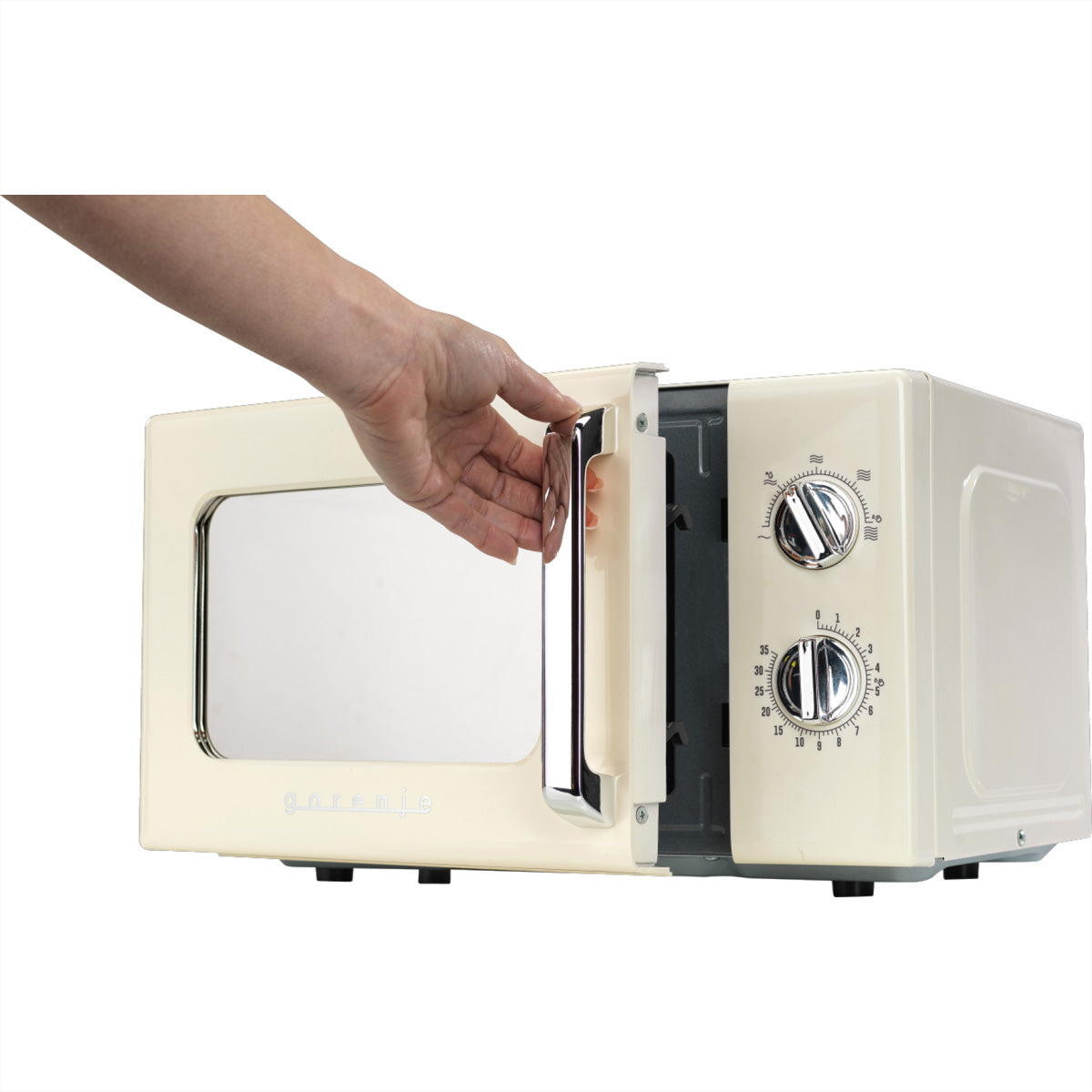Gorenje Solo-Mikrowelle MO20E1HRL – 20 l, 700 W – beige
