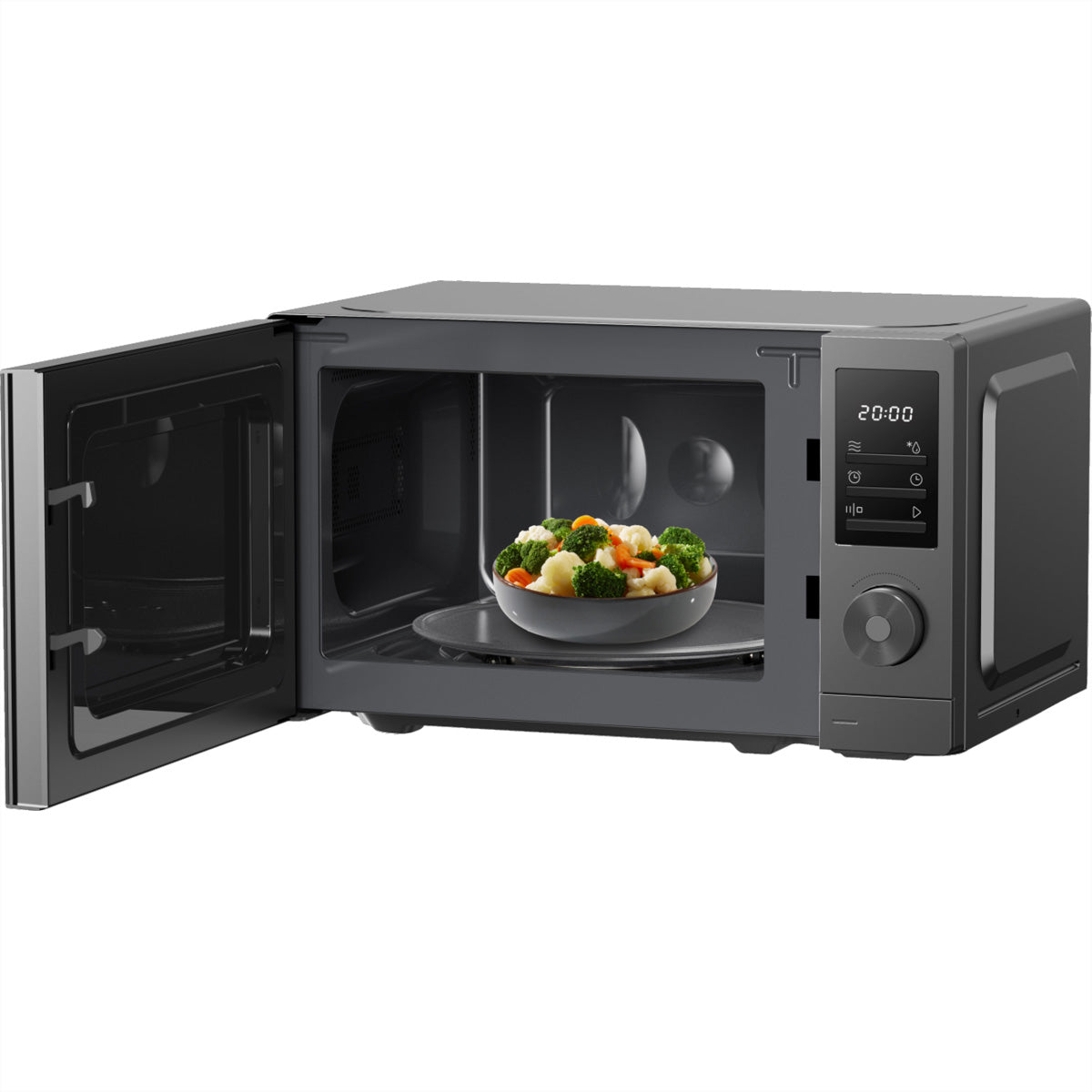 Gorenje Solo-Mikrowelle MO20A3T4 – 20 l, 700 W – schwarz/grau