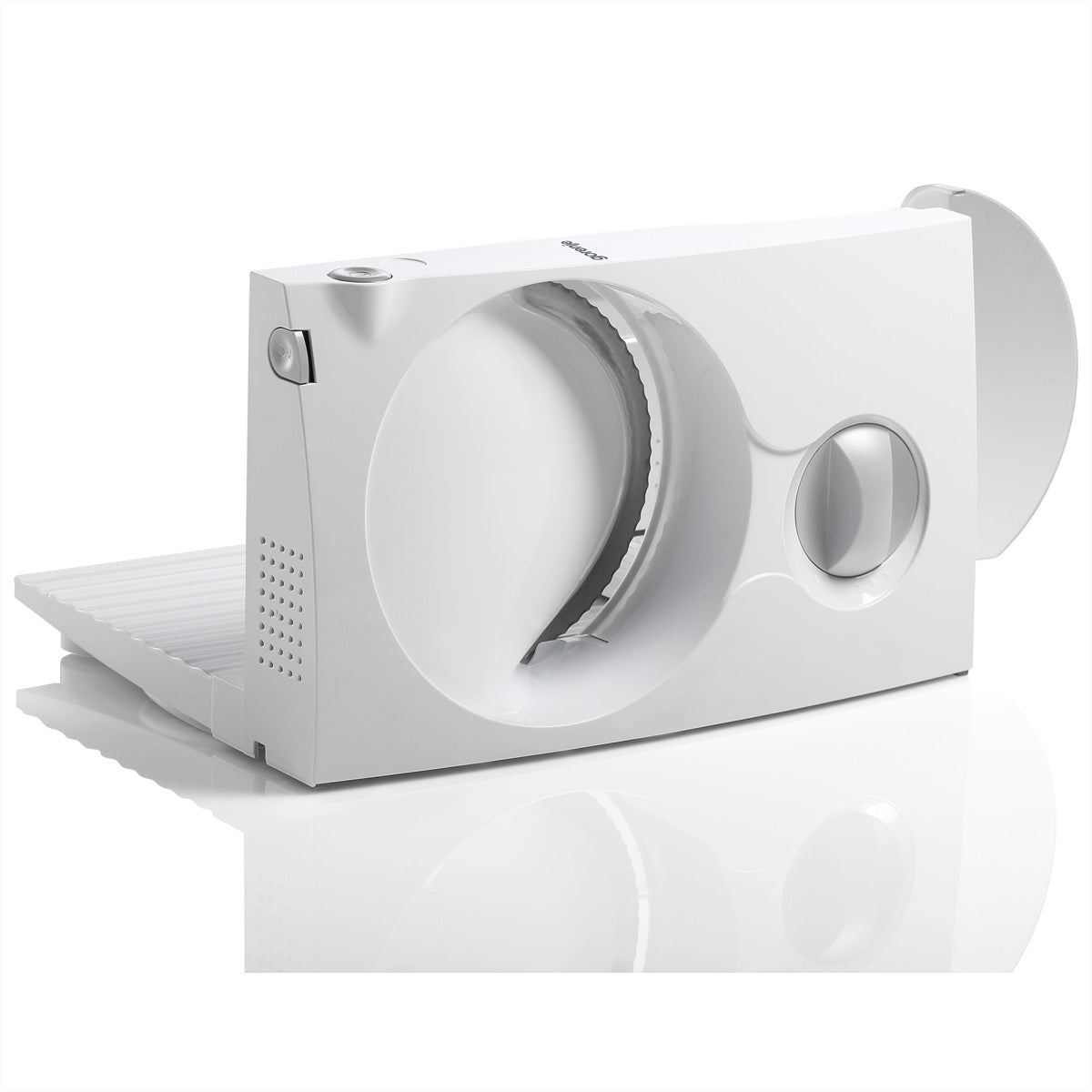 Gorenje Allesschneider R401W – 17 mm, 110 W – weiss/edelstahl