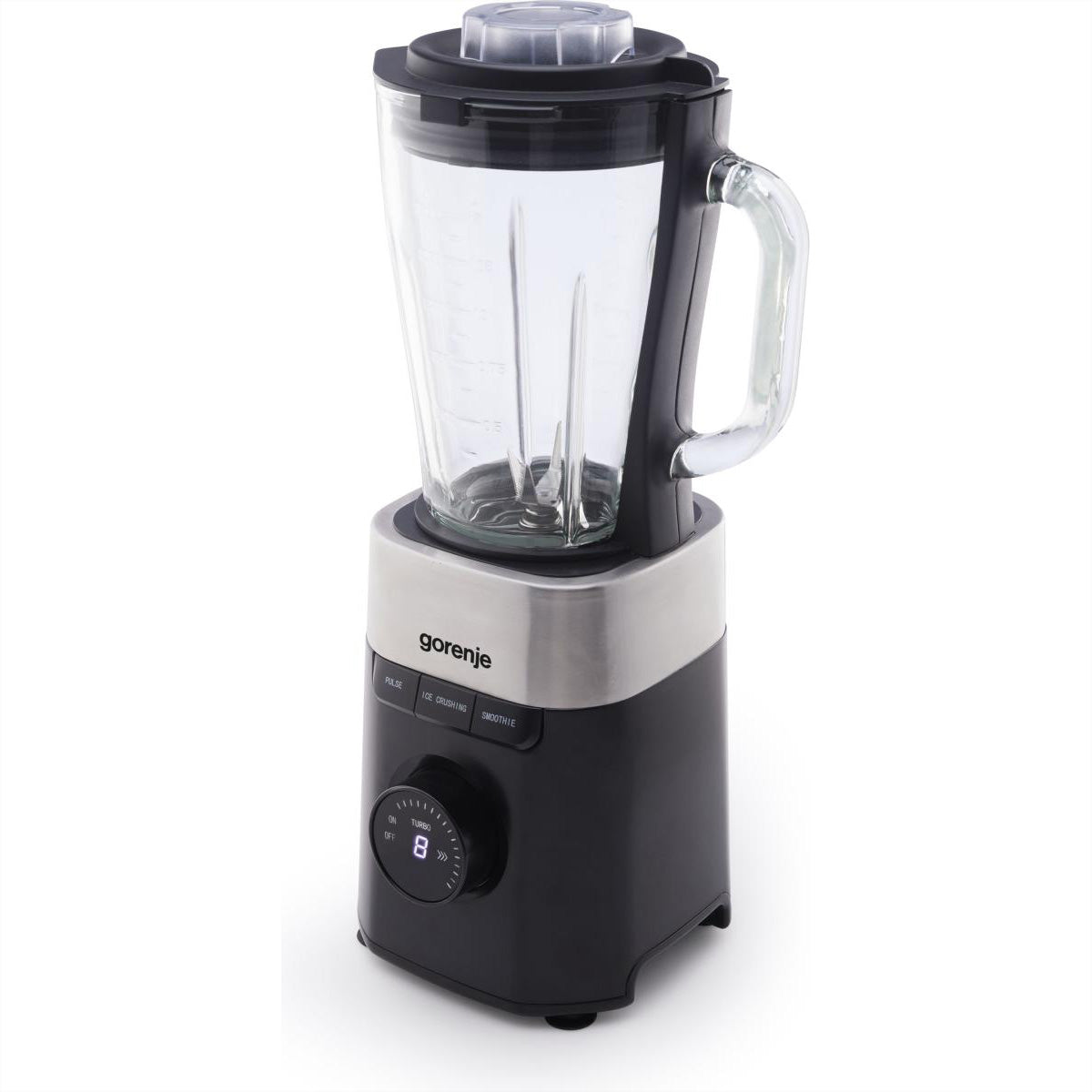 Gorenje Standmixer B1000DE – 1,5 l, 1000 W, Eis-Crusher – schwarz