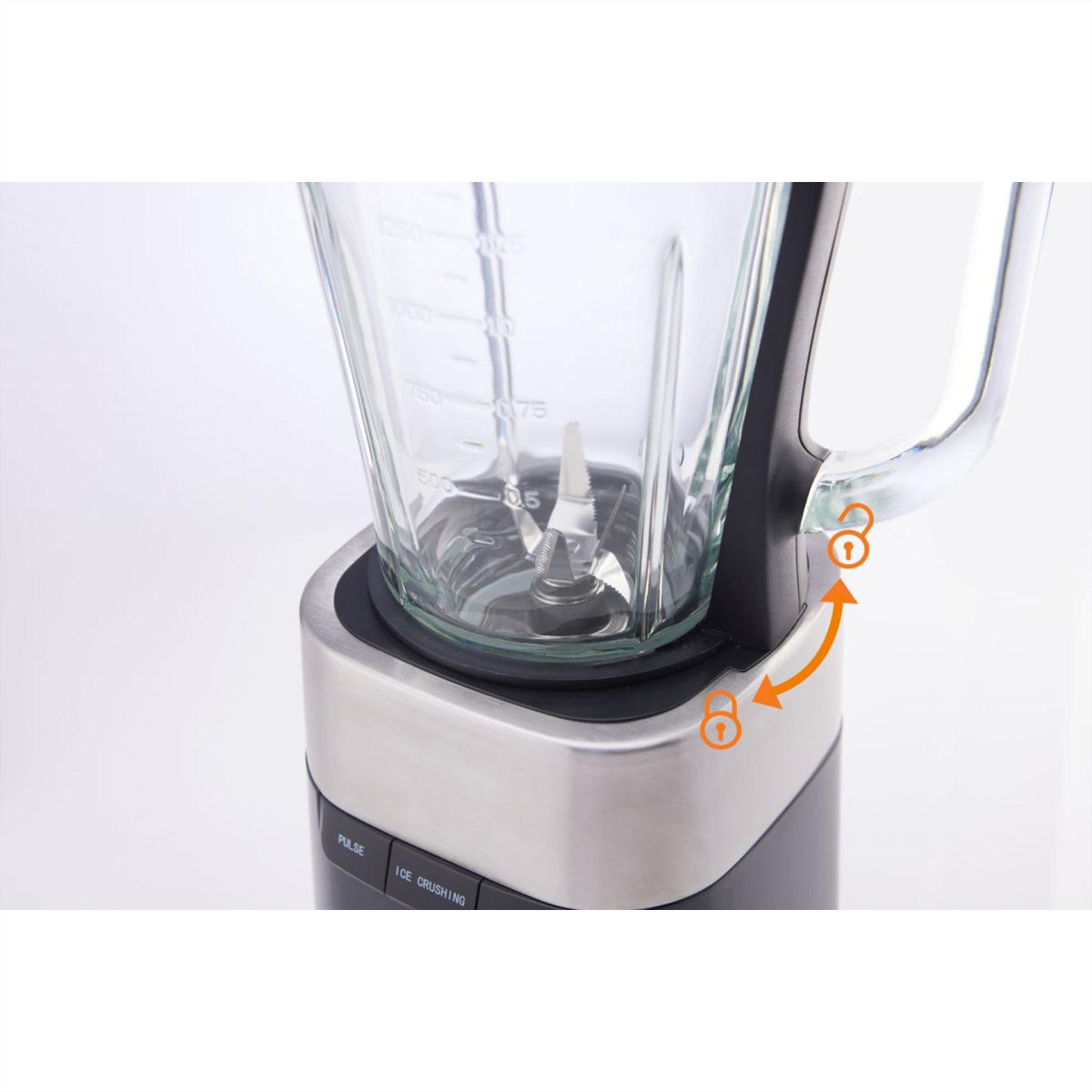 Gorenje Standmixer B1000DE – 1,5 l, 1000 W, Eis-Crusher – schwarz