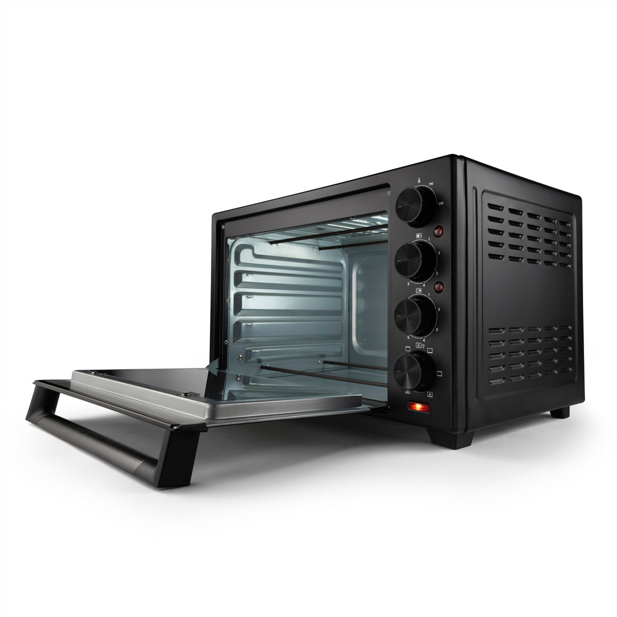Gorenje Mini Ofen OM38GBC – 38 l, Grill & Heissluft, 3500 W – schwarz