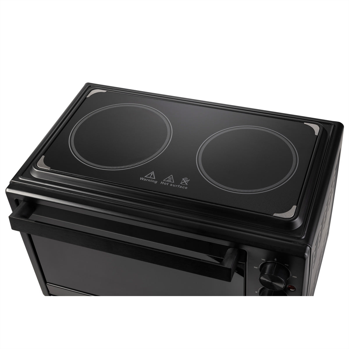 Gorenje Mini Ofen OM38GBC – 38 l, Grill & Heissluft, 3500 W – schwarz