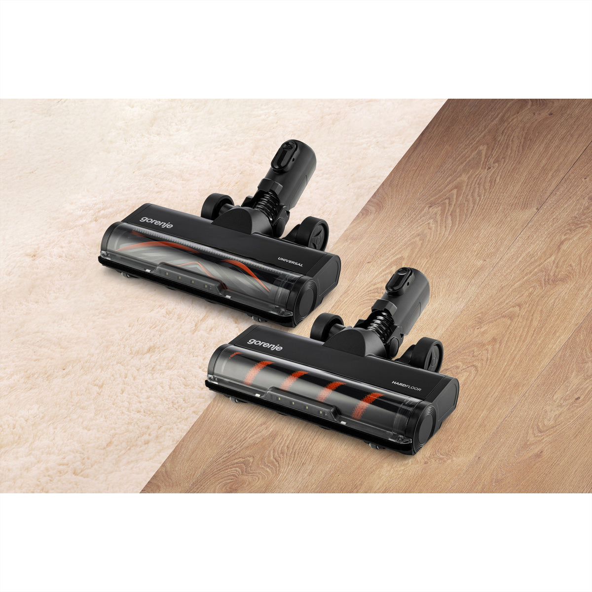 Gorenje Kabelloser Staubsauger SVC259449NDCO NEODEEP, 2-in-1 – 60 Min., 125 AW, Behälter 0,6 l