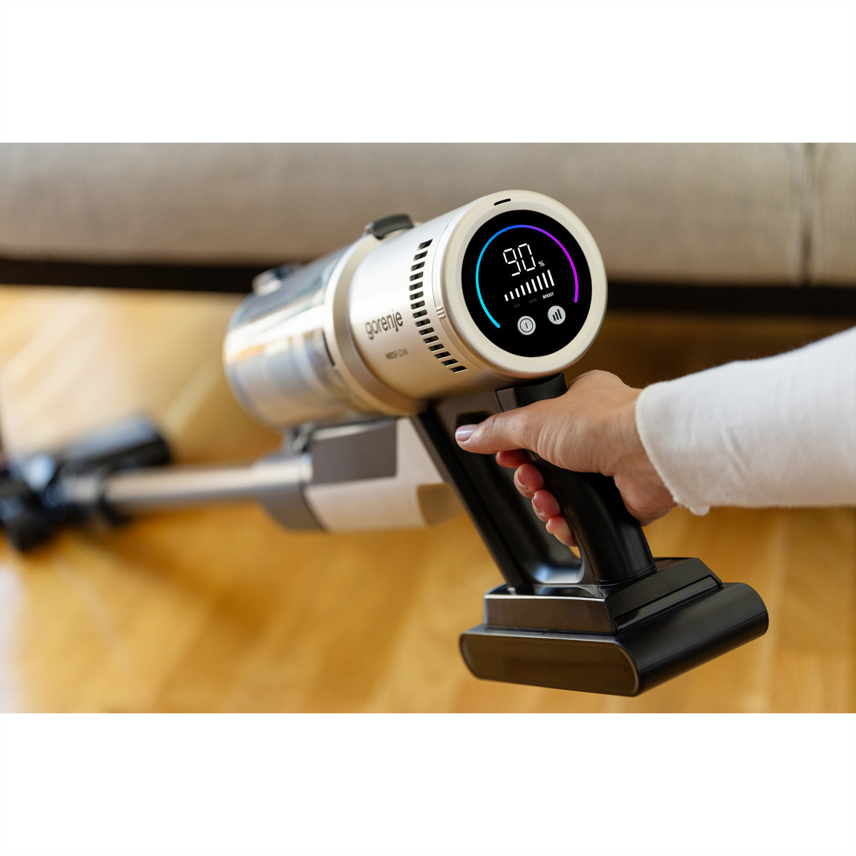 Gorenje Kabelloser Staubsauger SVC259441NFGO NEOFLOW, 2-in-1 – 60 Min., 125 AW, 0,6 l