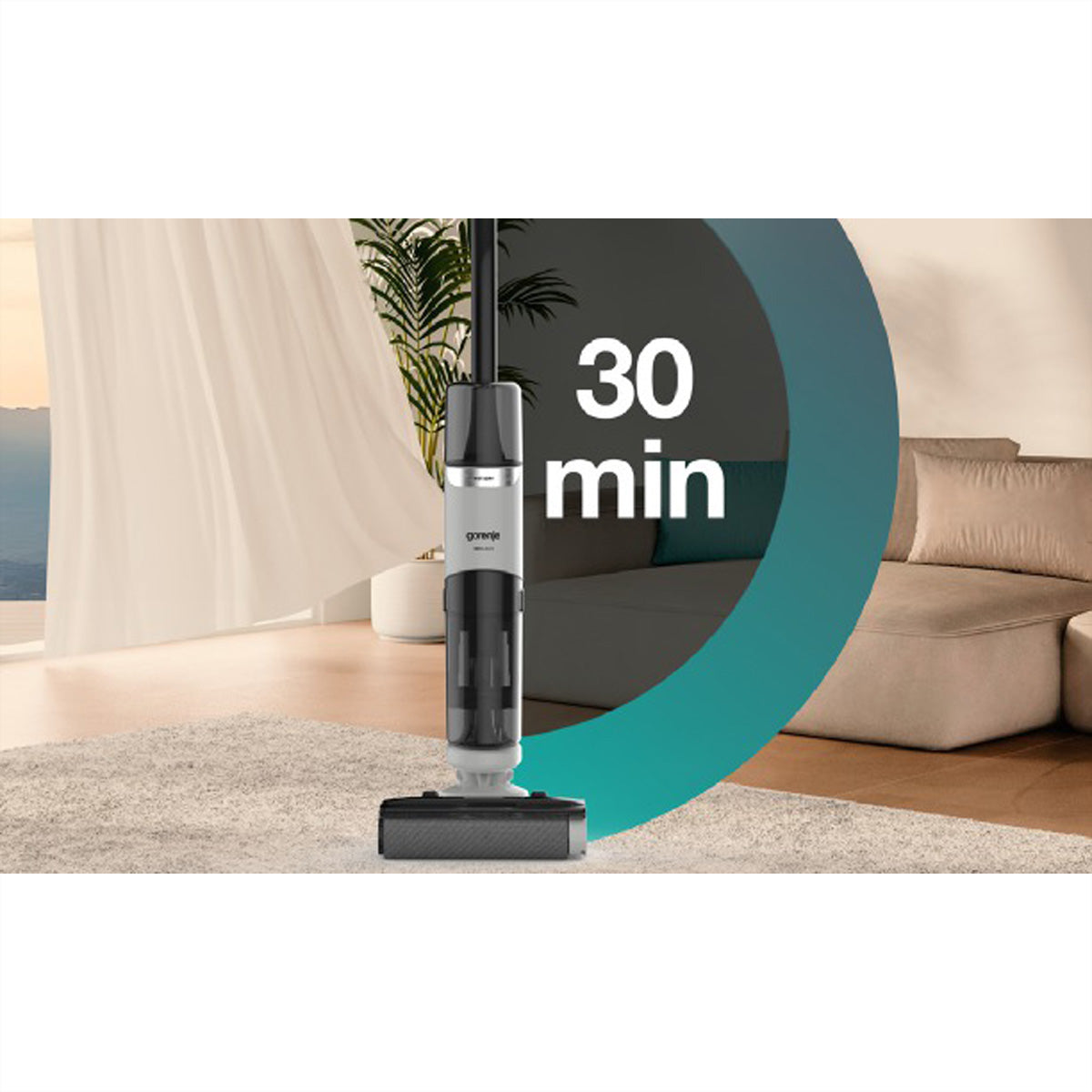 Gorenje Waschsauger SFC216100G NEOCLEAN, mit Wischfunktion – 180 W, 0,80/0,45 l