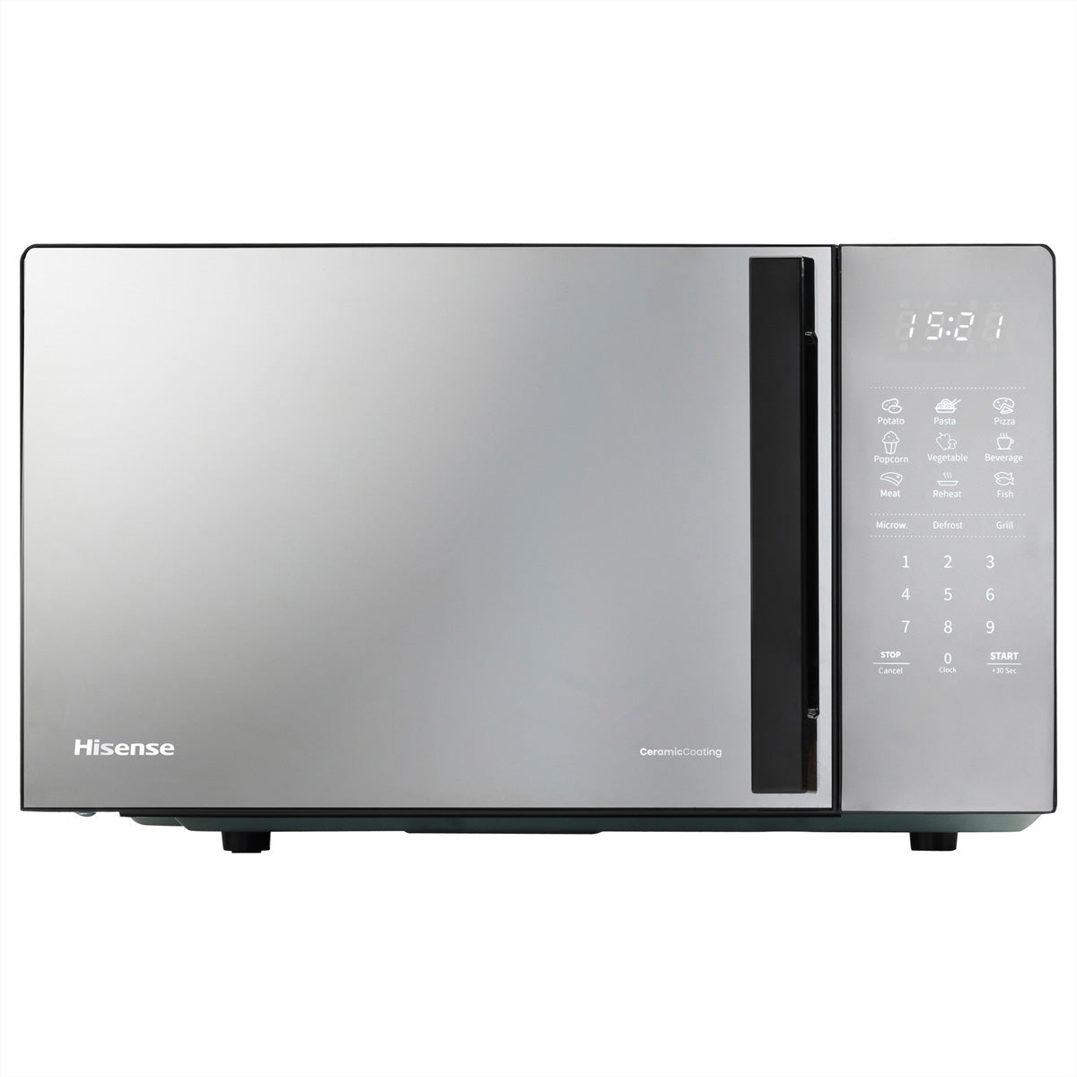 Hisense Grill Mikrowelle H20MOMBS4HGCH – 20 l, Grill, 700 W – Schwarz
