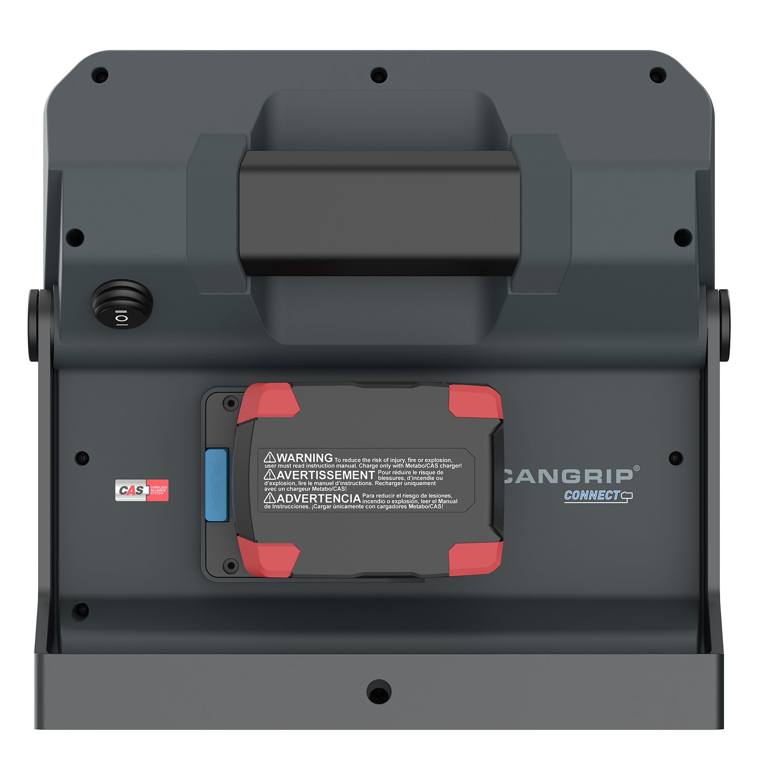 SCANGRIP Akku-Leuchte Vega 4 Connect – 4000 lm, 40 W, 6000 K, dimmbar, IP54, schwarz