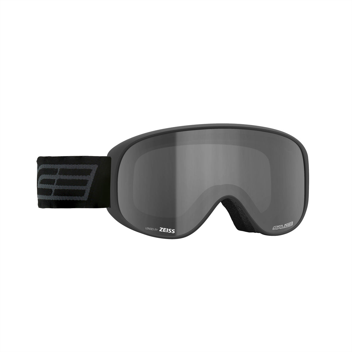 Salice Occhiali Schutzbrille 100DARWF – Schwarze Gläser, Antibeschlag, 100 % UV-Schutz