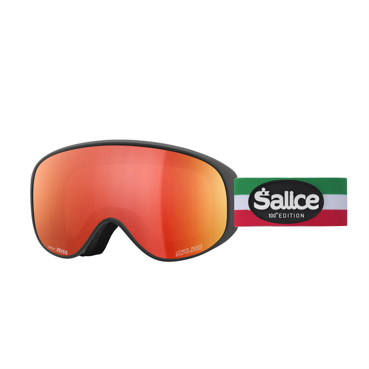 Salice Occhiali Schutzbrille – Orange Gläser, Antibeschlag, 100 % UV-Schutz