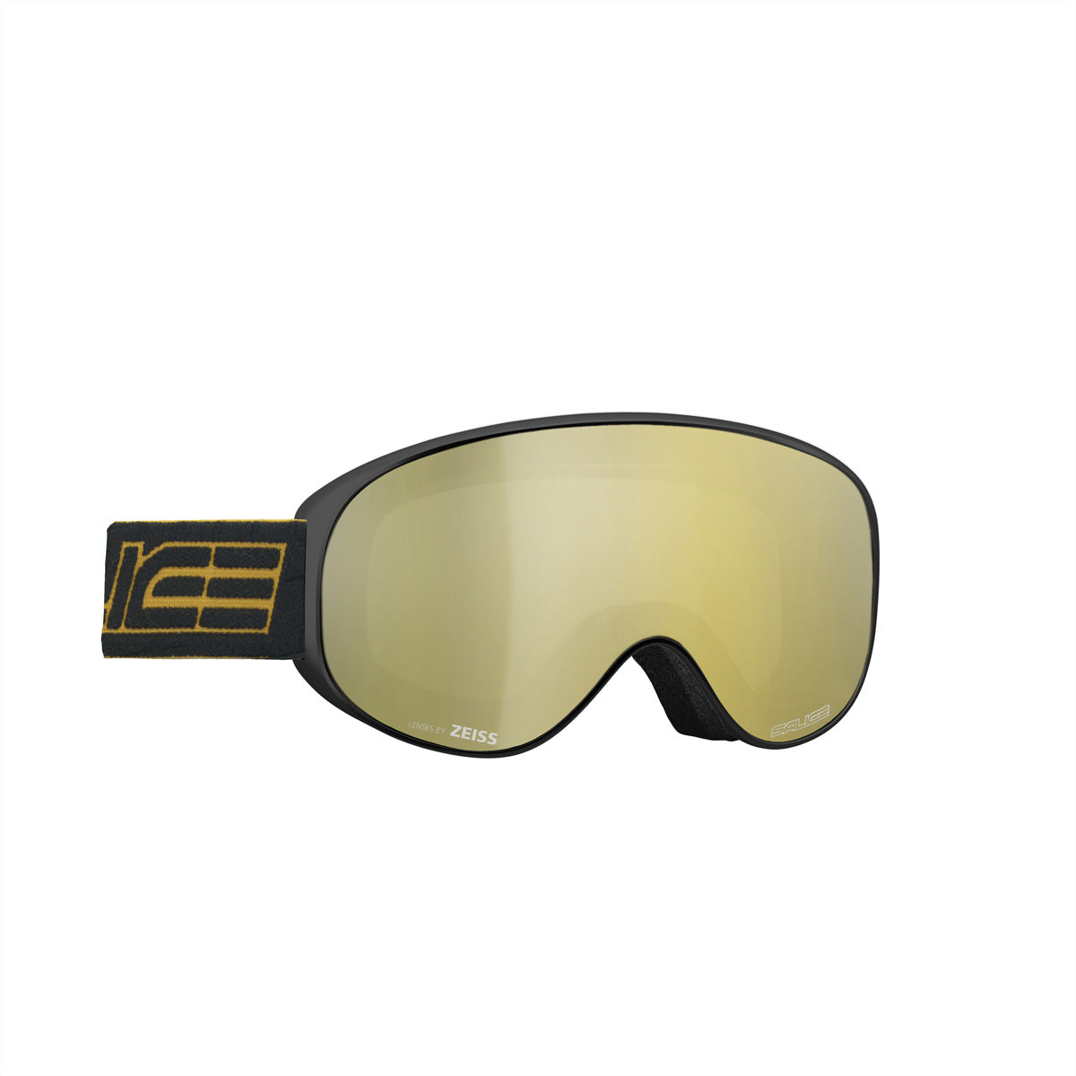 Salice Occhiali Schutzbrille 101TECH – Goldene Gläser, Antibeschlag, 100 % UV-Schutz