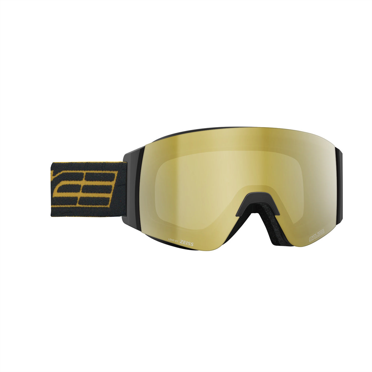 Salice Occhiali Schutzbrille 105DARWF – Goldene Gläser, Antibeschlag, Über Brille Tragbar