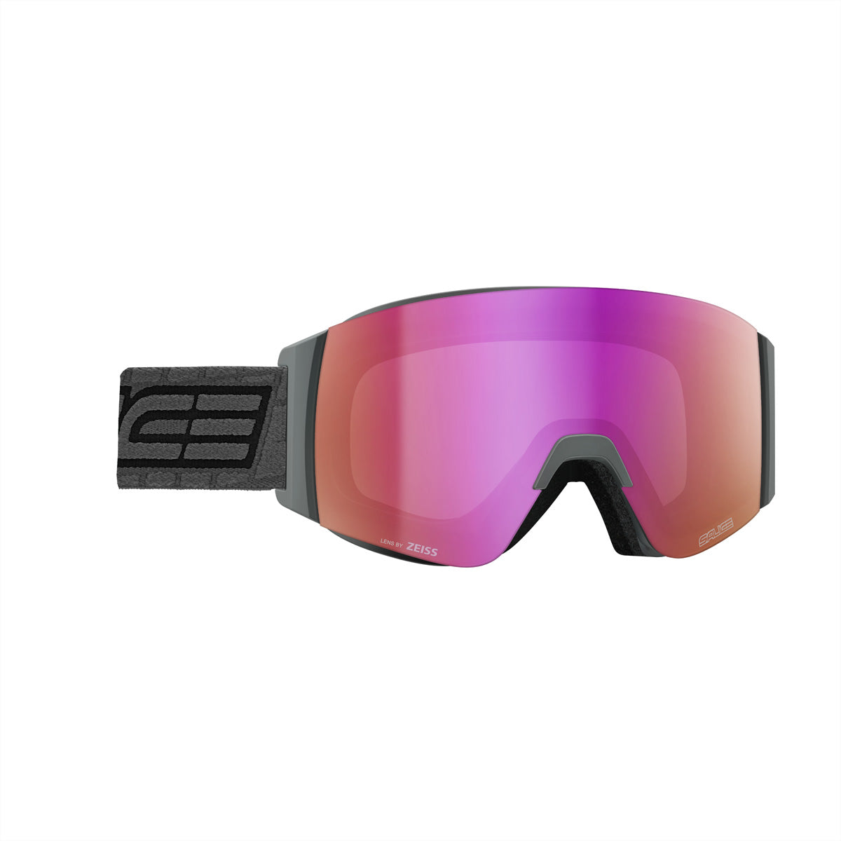 Salice Occhiali Skibrille 105DARWF – Pinke Gläser, Antibeschlag, Über Brille Tragbar