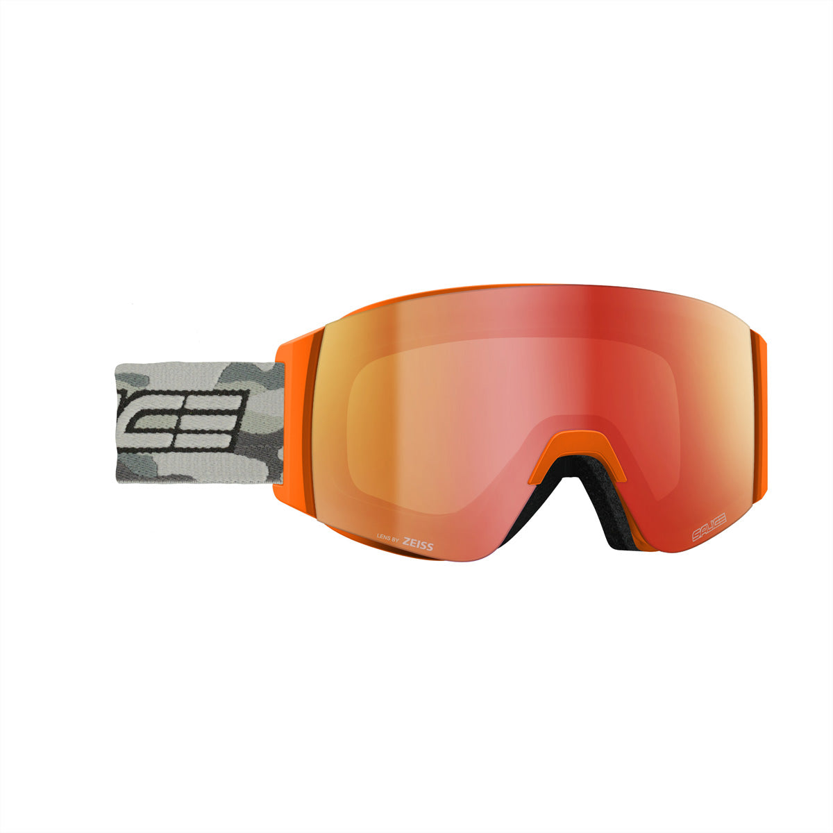 Salice Occhiali Skibrille 105DARWF – Orange Gläser, Antibeschlag, Über Brille Tragbar
