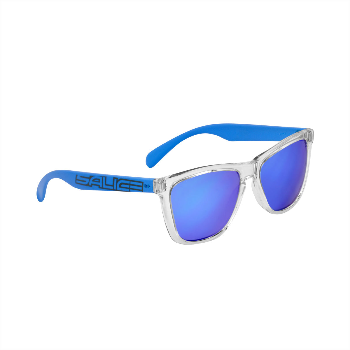 Salice Occhiali Schutzbrille – Blaue Gläser, 100 % UV-Schutz, Kunststoff