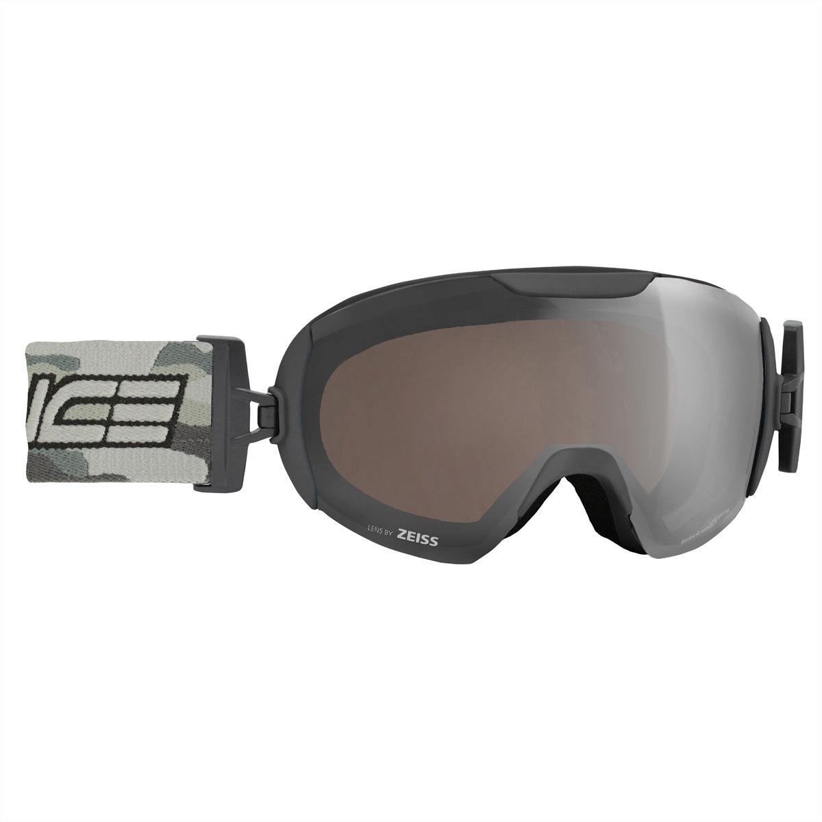 Salice Occhiali Schutzbrille – Graue Gläser, Antibeschlag, 100 % UV-Schutz (UVA/UVB)