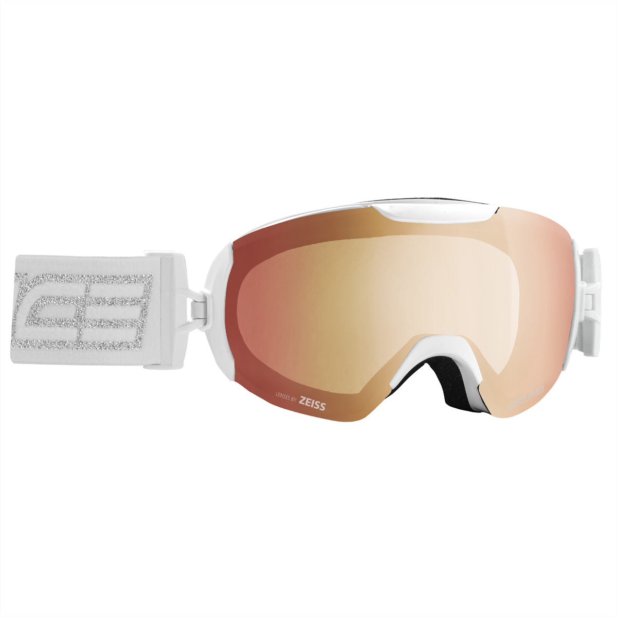 Salice Occhiali Schutzbrille 604DARWF – Silber verspiegelt, Antibeschlag, 100 % UV-Schutz