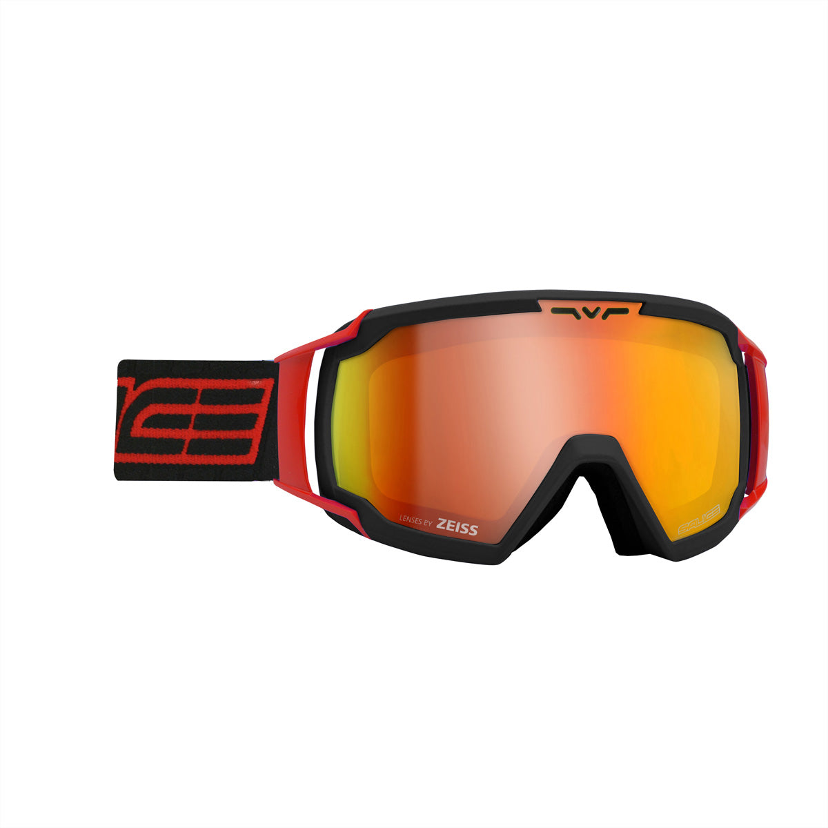 Salice Occhiali Schutzbrille 618DARWF – Rote Gläser, Antibeschlag, 100 % UV-Schutz (UVA/UVB)
