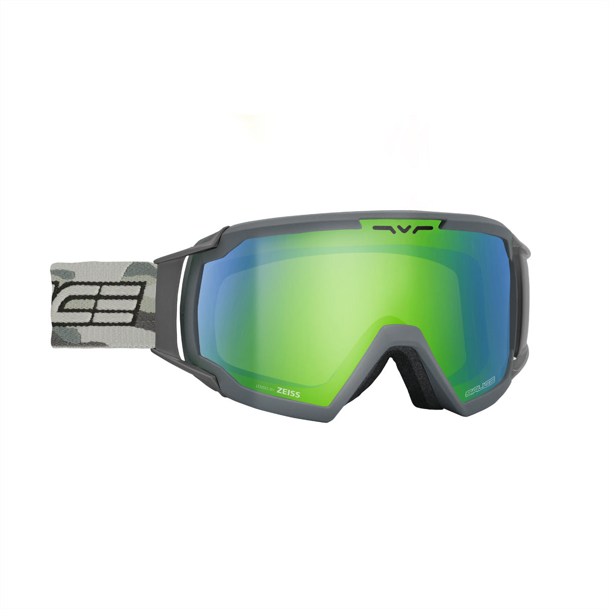Salice Occhiali Schutzbrille – Grüne Gläser, Antibeschlag, 100 % UV-Schutz