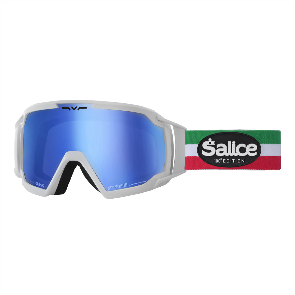 Salice Occhiali Schutzbrille 618ITARWXED – Blaue Gläser, Antibeschlag, 100 % UV-Schutz