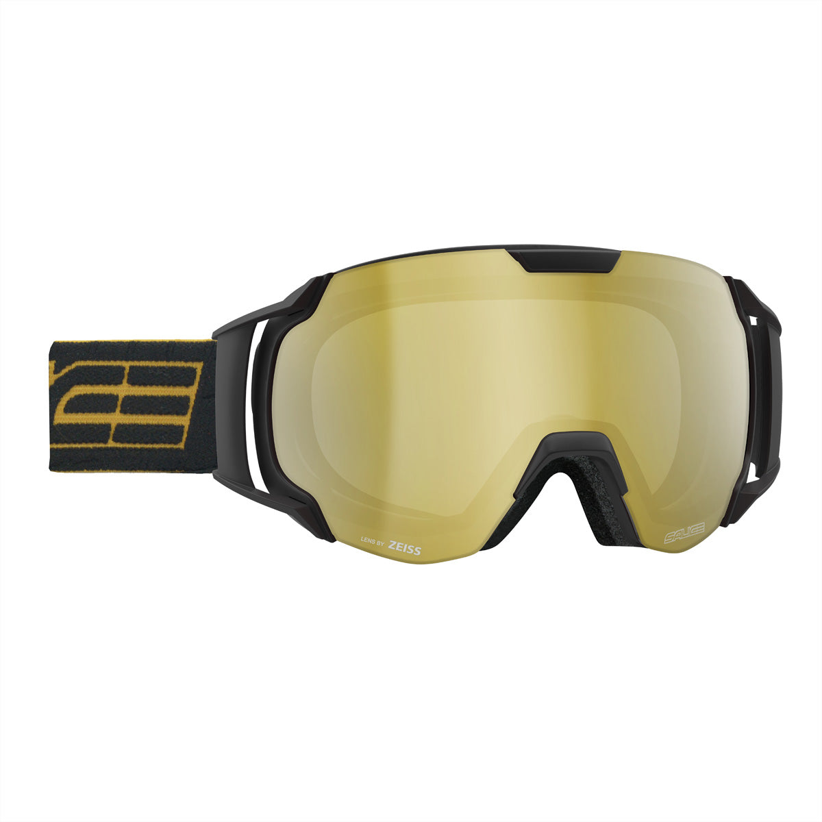 Salice Occhiali Schutzbrille 619DARWF – Goldene Gläser, Antibeschlag, 100 % UV-Schutz