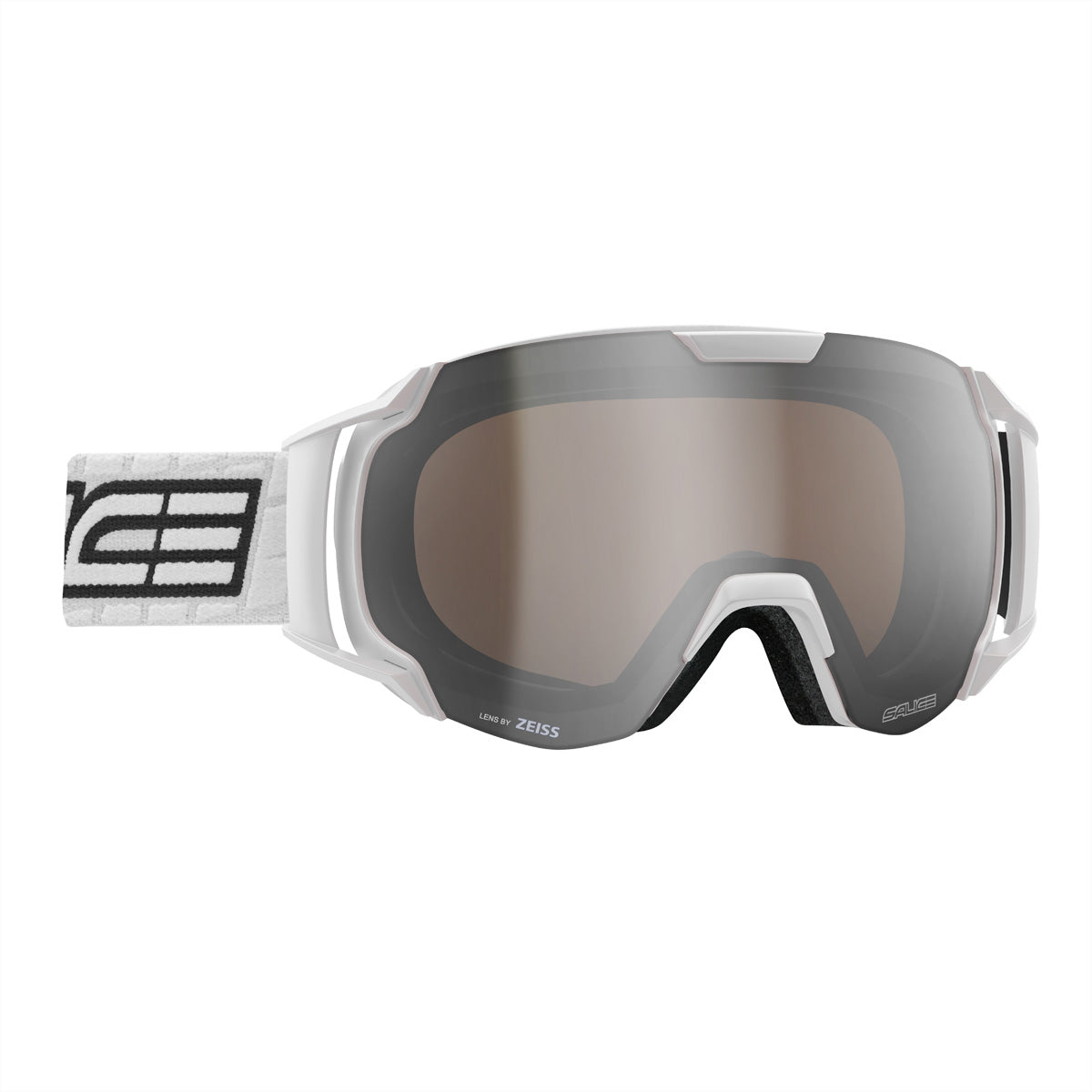Salice Occhiali Schutzbrille 619DARWF – Schwarze Gläser, Antibeschlag, 100 % UV-Schutz