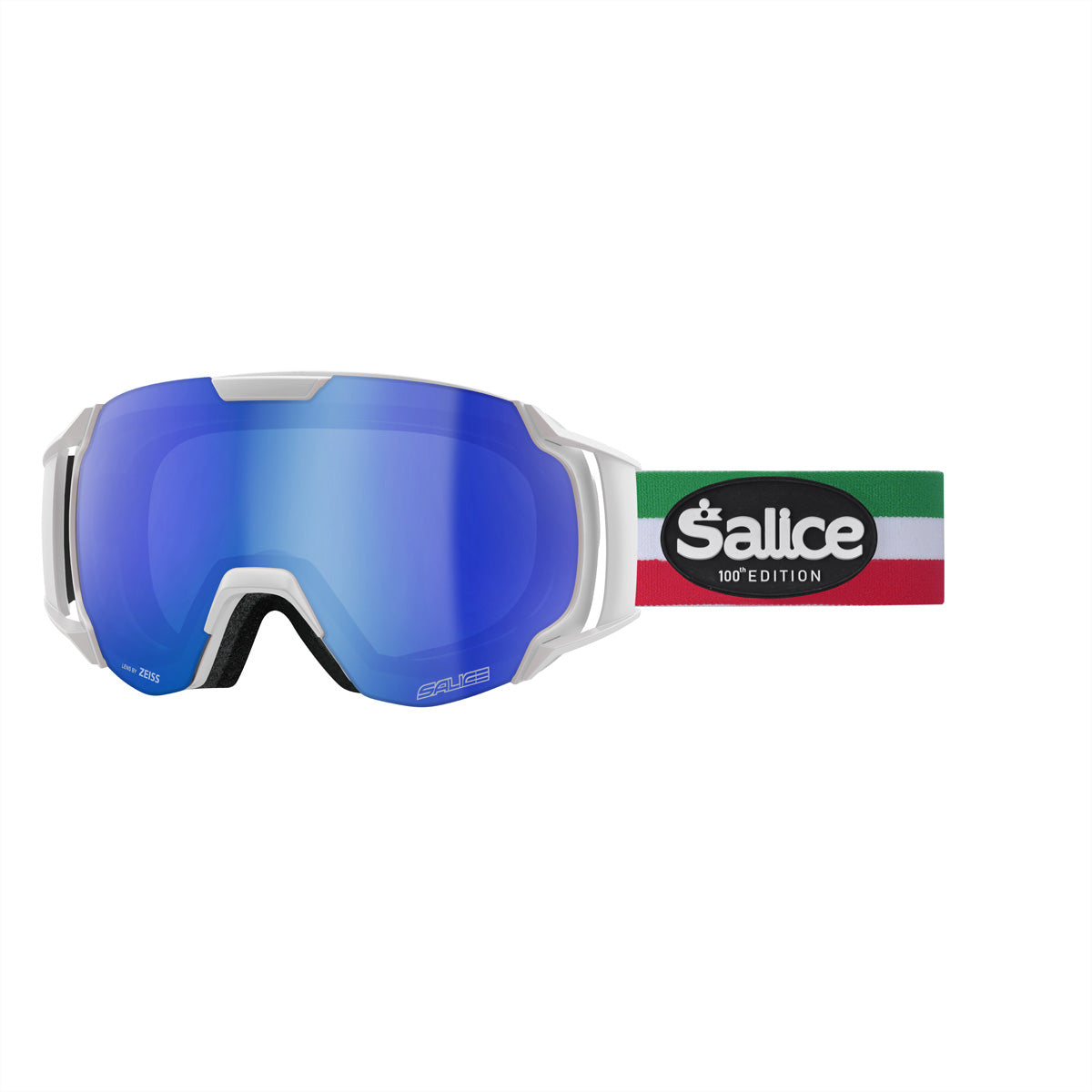 Salice Occhiali Schutzbrille – Blaue Gläser, Antibeschlag, 100 % UV-Schutz